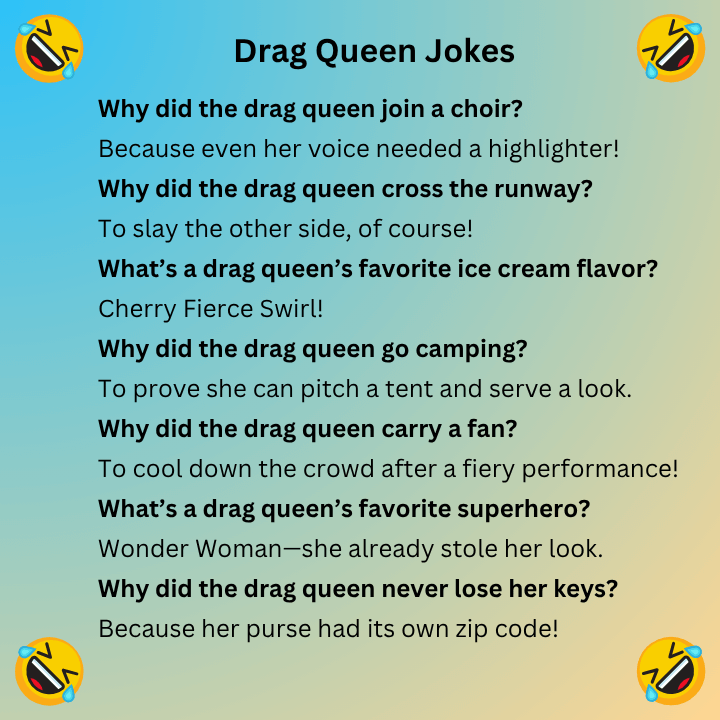 Drag Queen Jokes