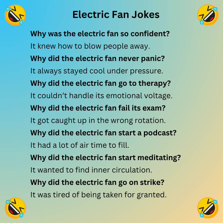 Electric Fan Jokes