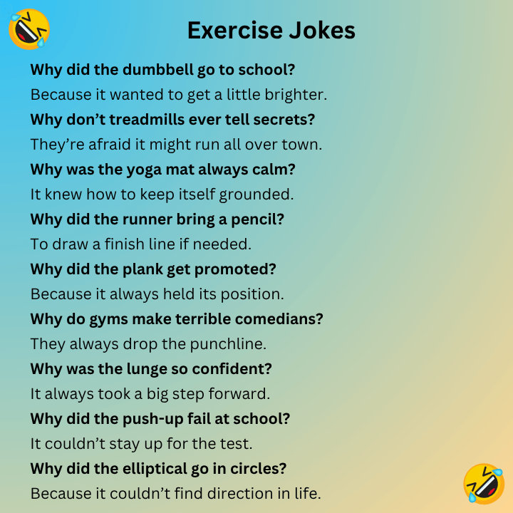 Exercise Jokes