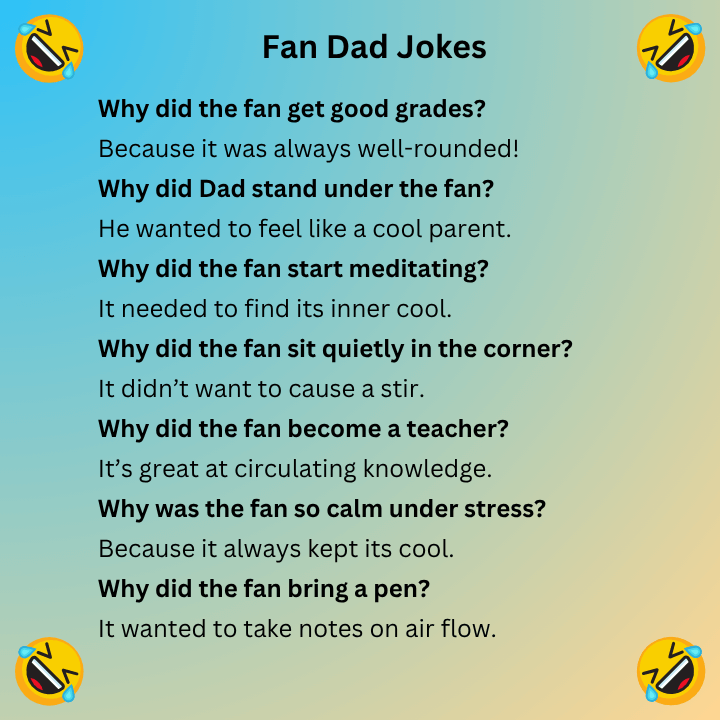 Fan Dad Jokes