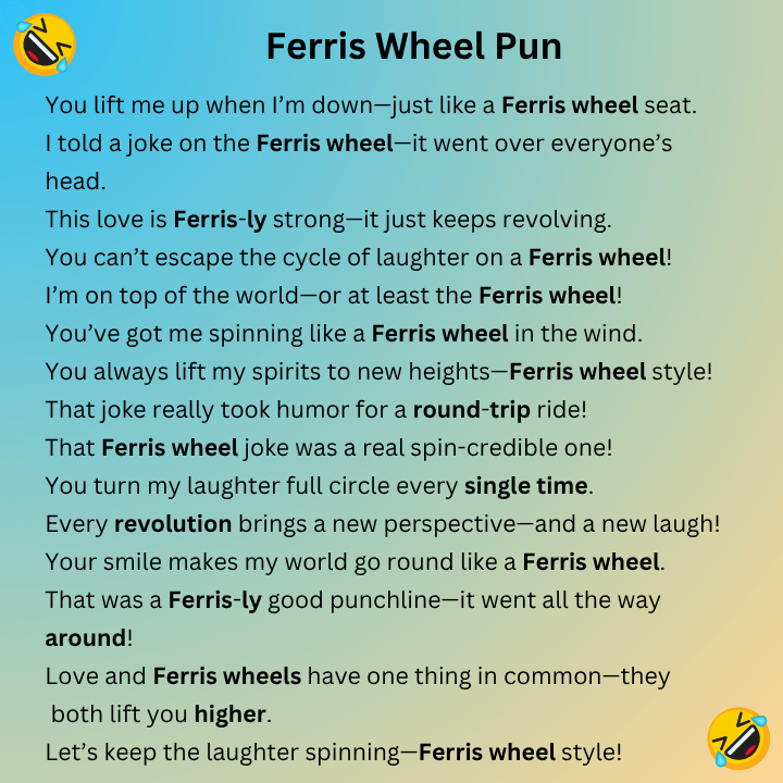 Ferris Wheel Pun