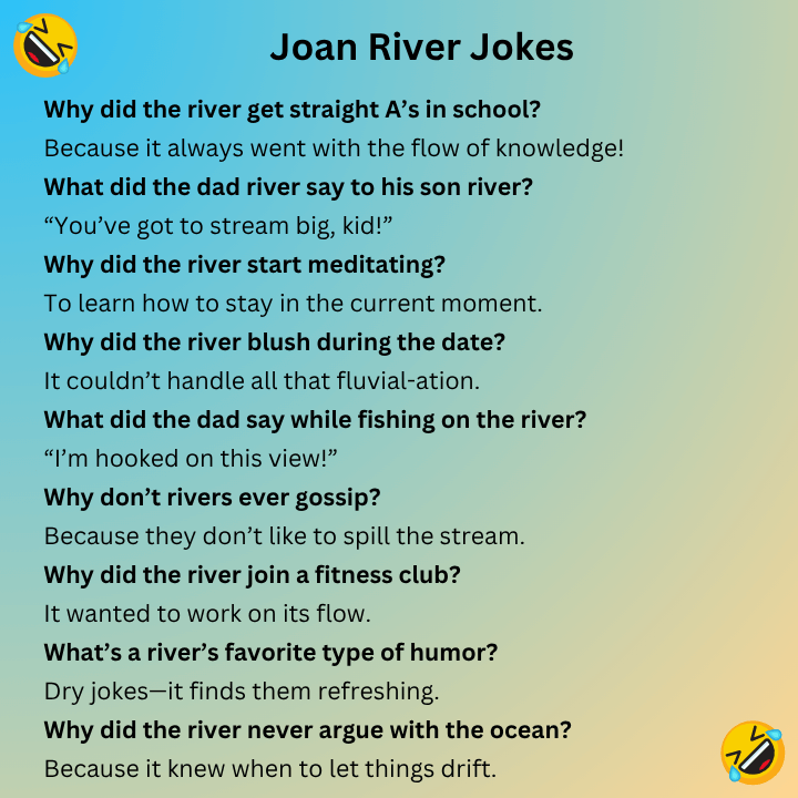 Joan River Jokes