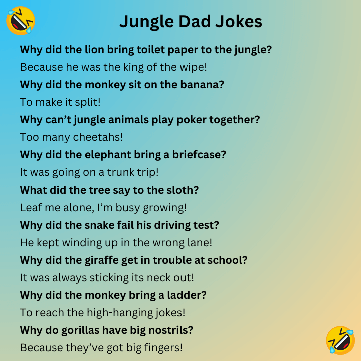 Jungle Dad Jokes