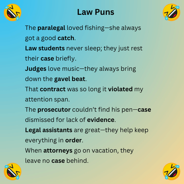Law Puns