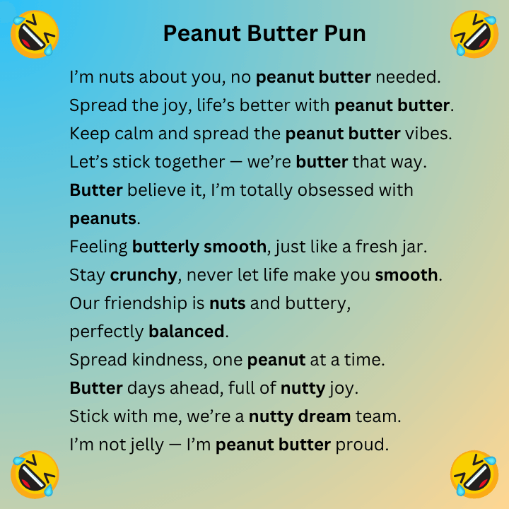 Peanut Butter Pun