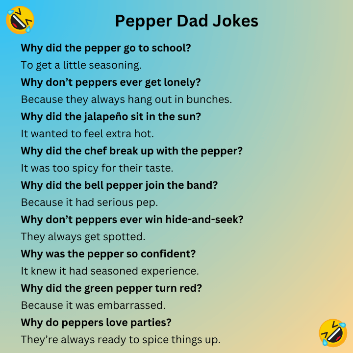 Pepper Dad Jokes