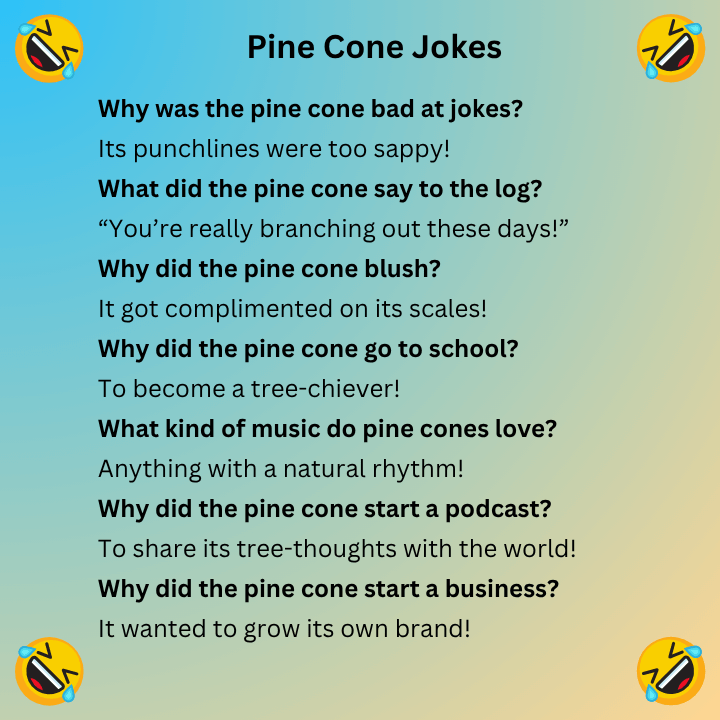 Pine Cone Jokes