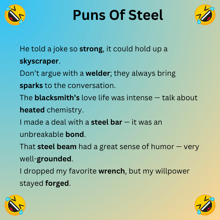 Puns Of Steel