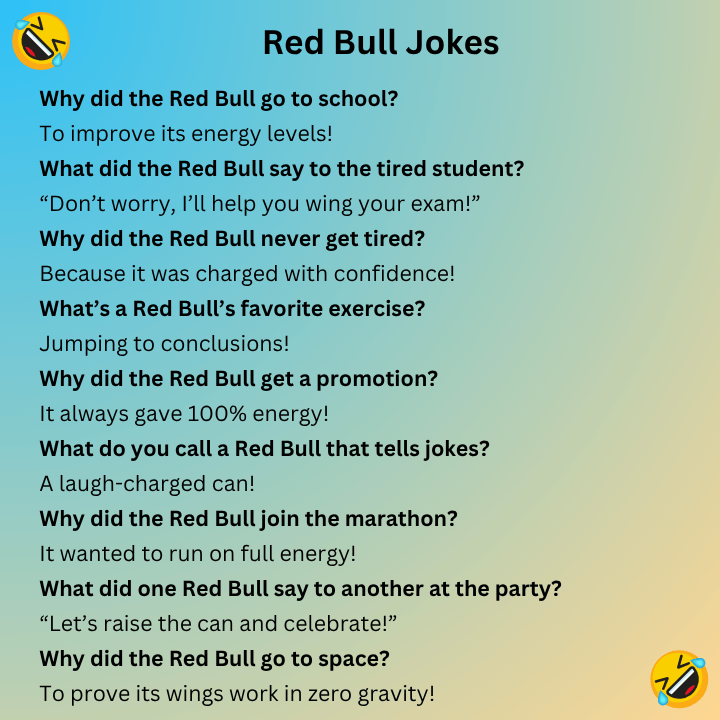 Red Bull Jokes