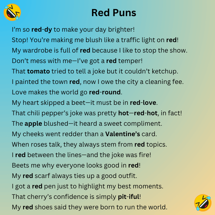 Red Puns