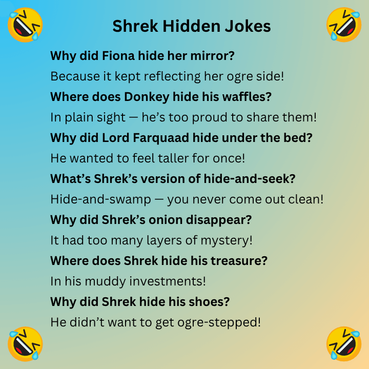 Shrek Hidden Jokes