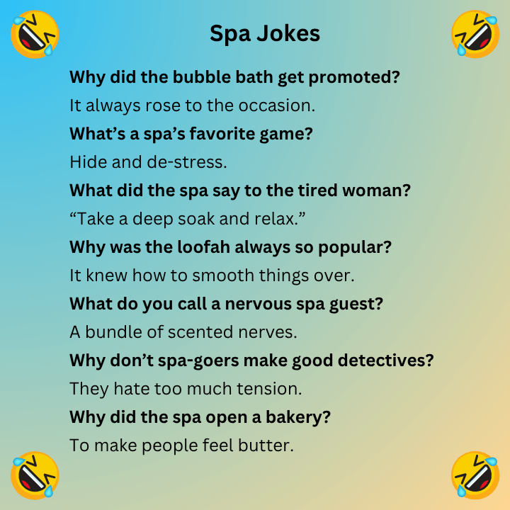 Spa Jokes