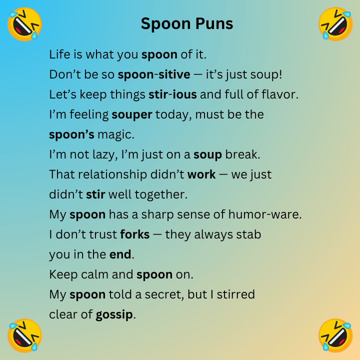 Spoon Puns