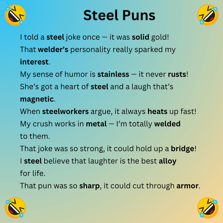 Steel Puns