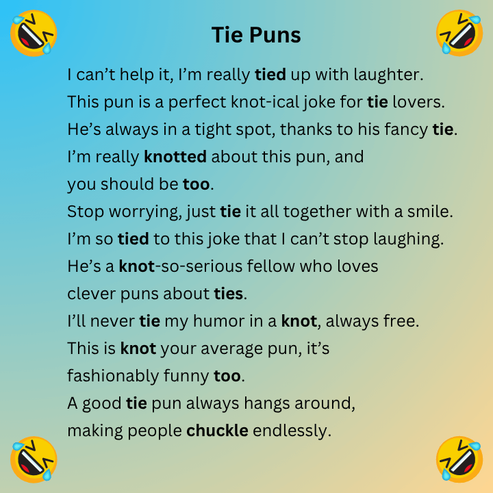 Tie Puns