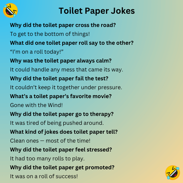 Toilet Paper Jokes