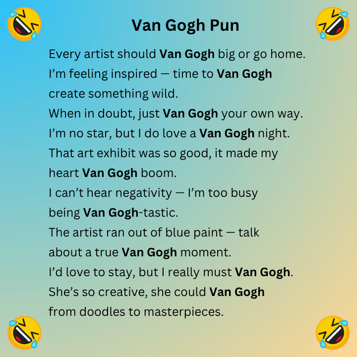 Van Gogh Pun