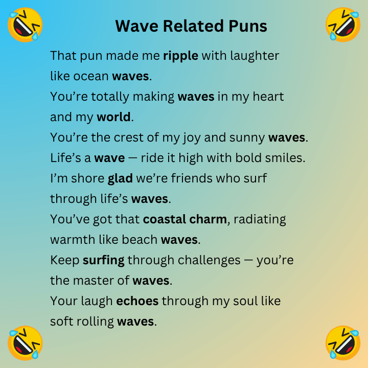 Wave Related Puns