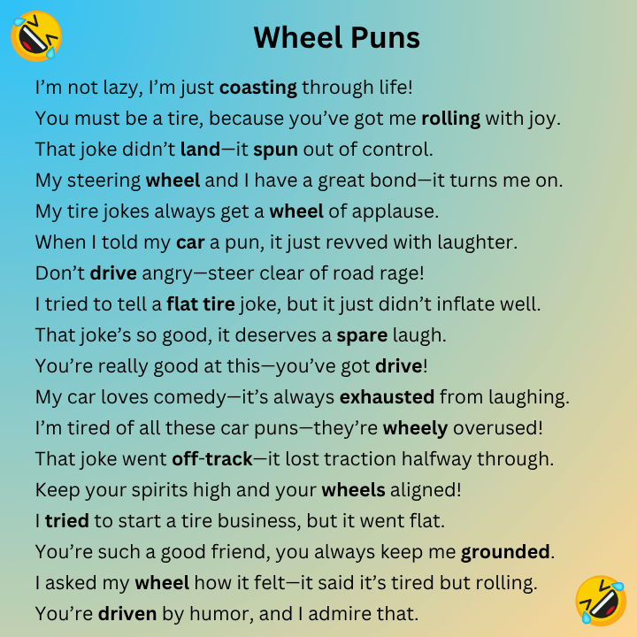 Wheel Puns