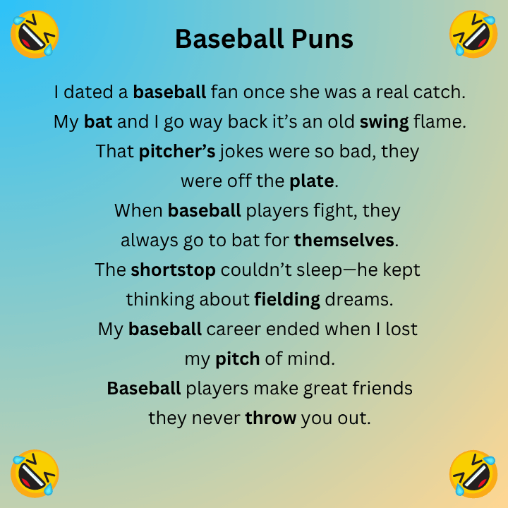 Baseball Puns