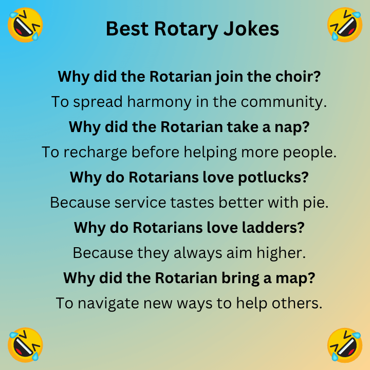 Best Rotary Jokes