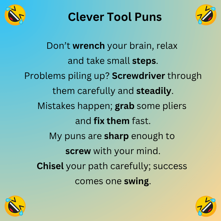 Clever Tool Puns