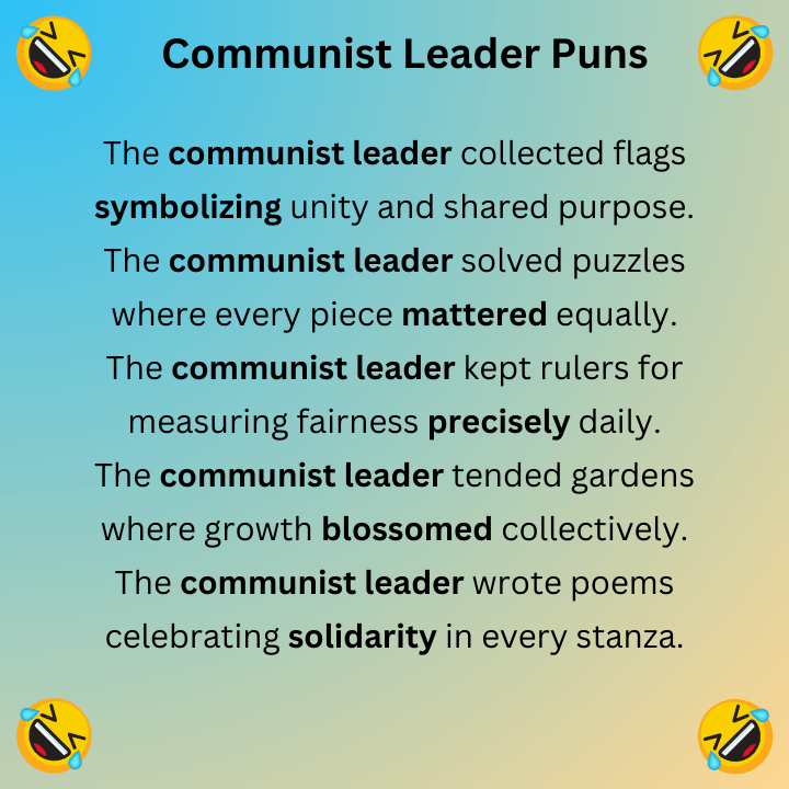 Communist Leader Puns_