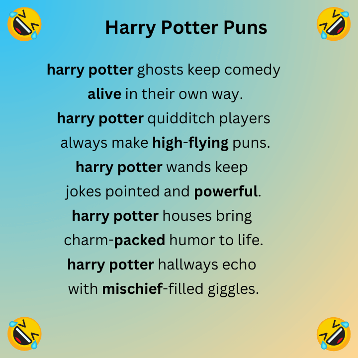 Harry Potter Puns
