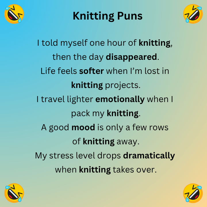 Knitting Puns