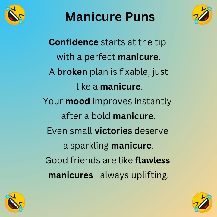 Manicure Puns
