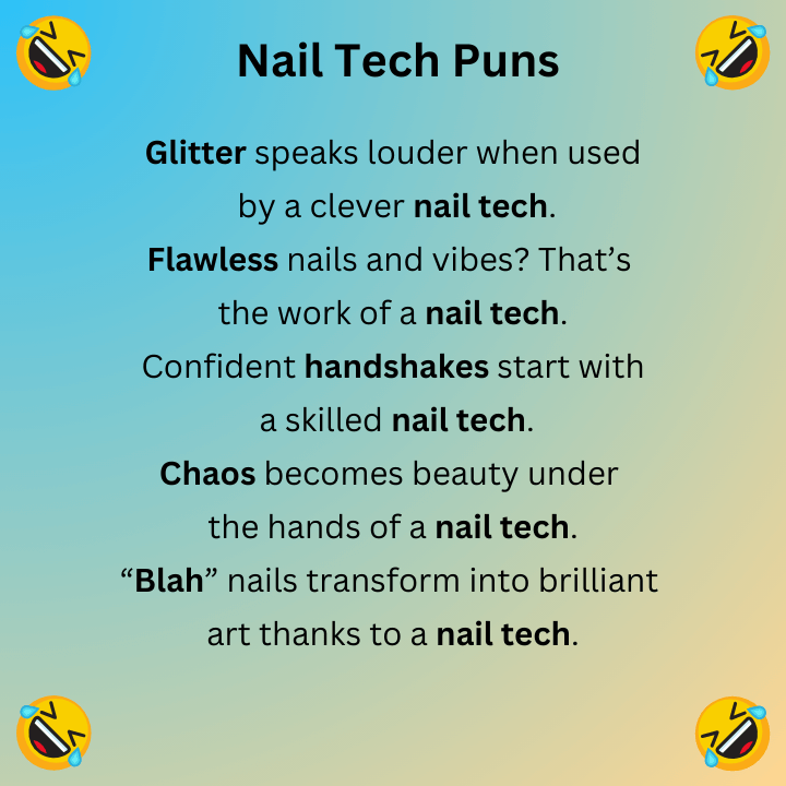 Nail Tech Puns
