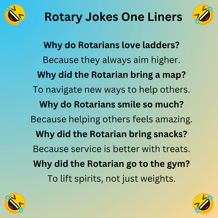 Rotary Jokes One Liners
