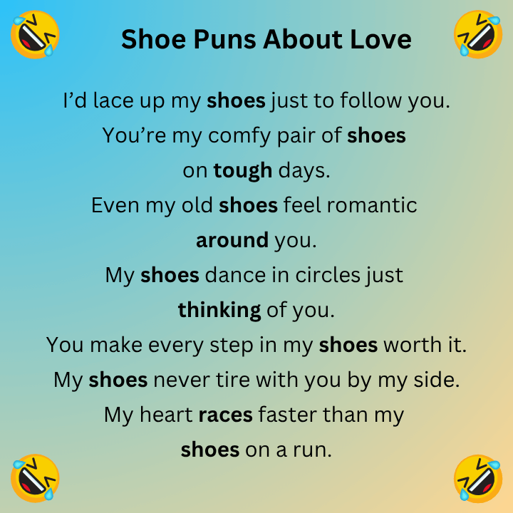 Shoe Puns About Love