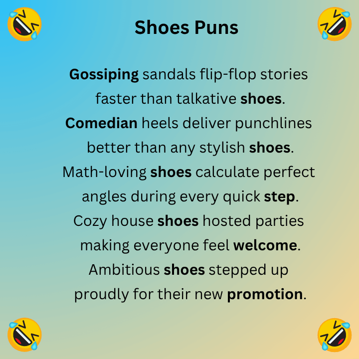 Shoes Puns