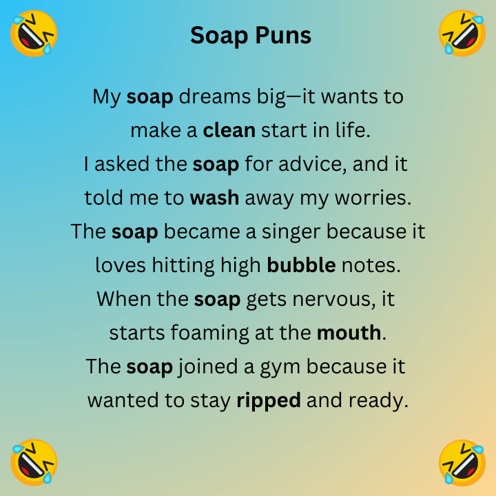 Soap Puns