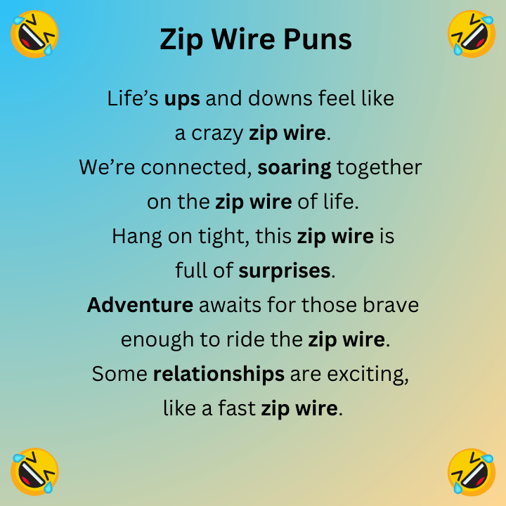 Zip Wire Puns