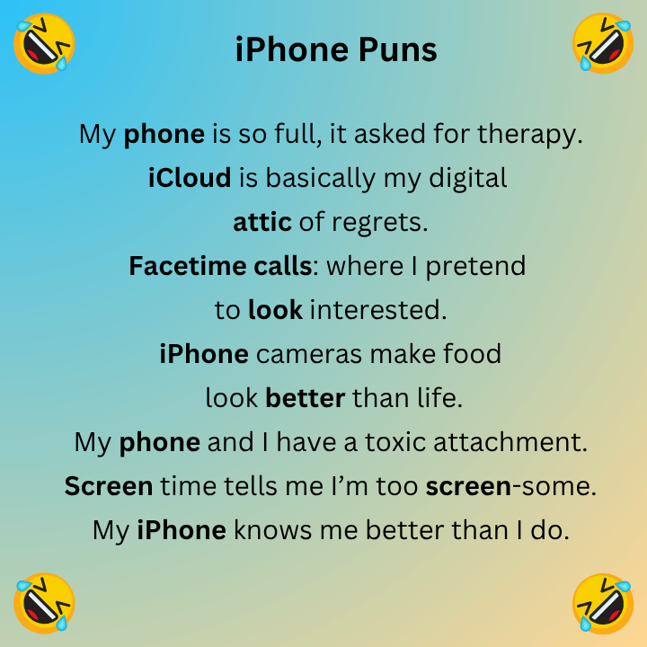 iPhone Puns