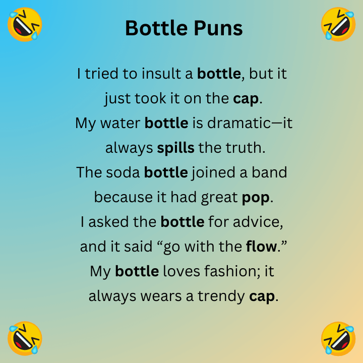 Bottle Puns