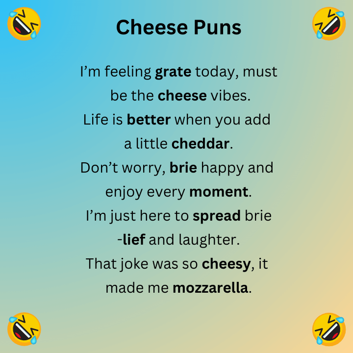 Cheese Puns