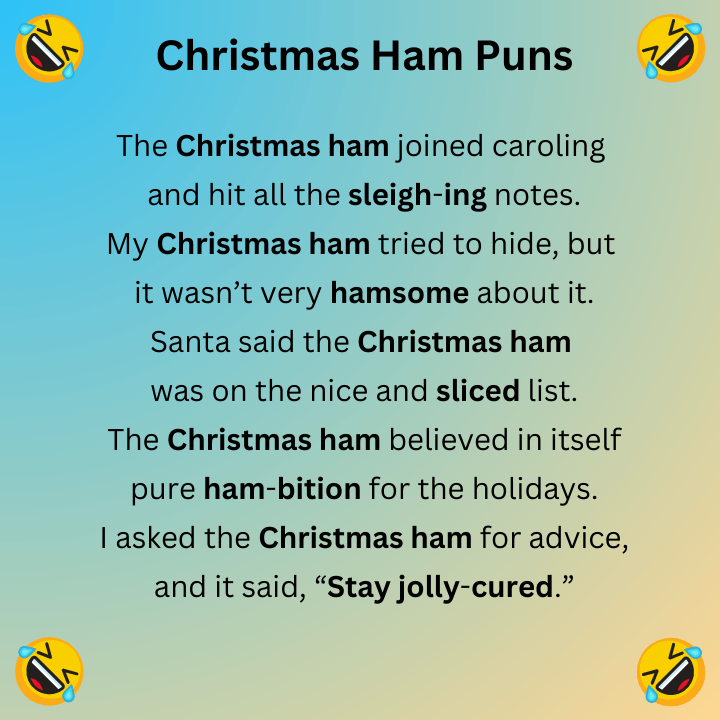 Christmas Ham Puns