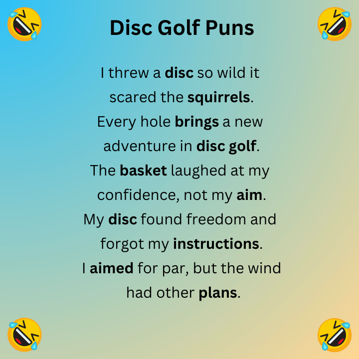 Disc Golf Puns