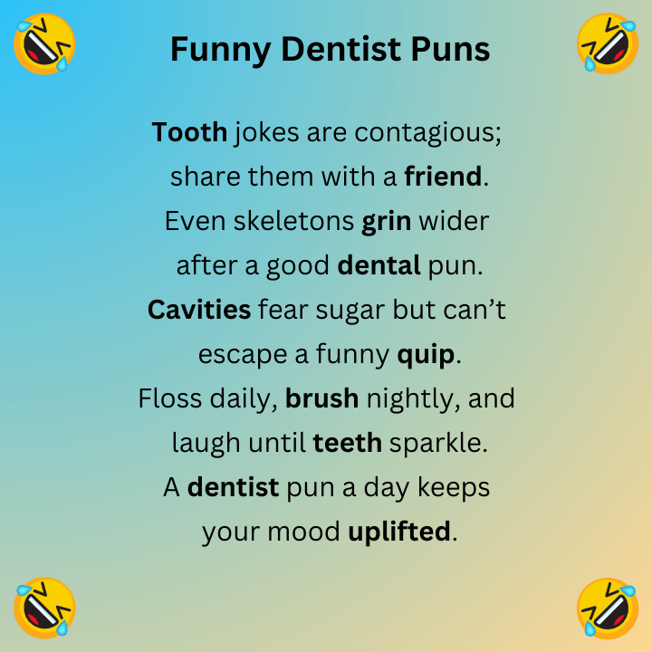 Funny Dentist Puns