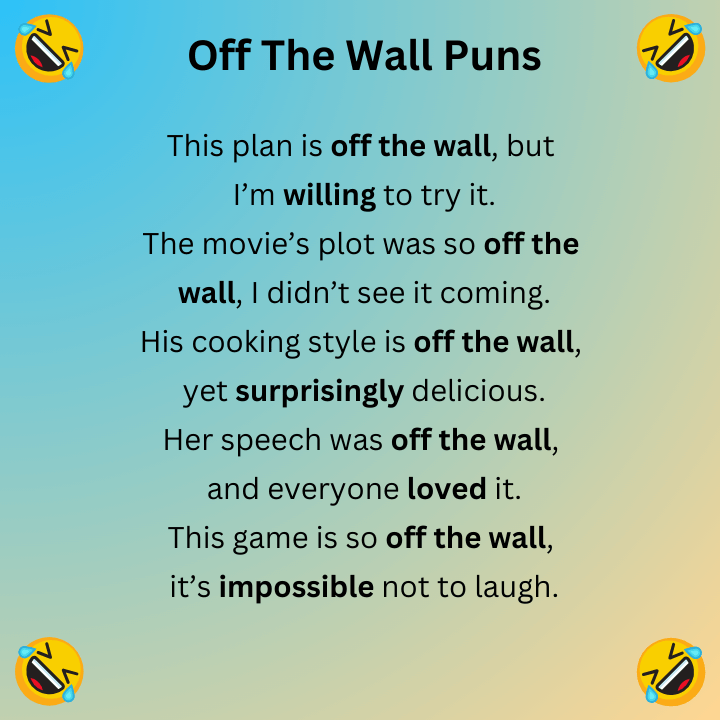 Off The Wall Puns