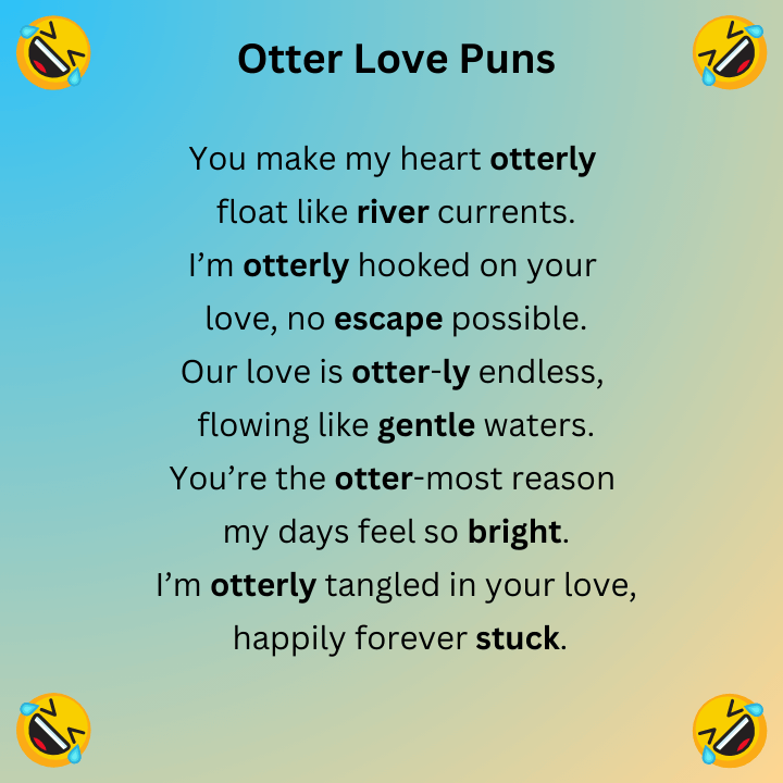 Otter Love Puns
