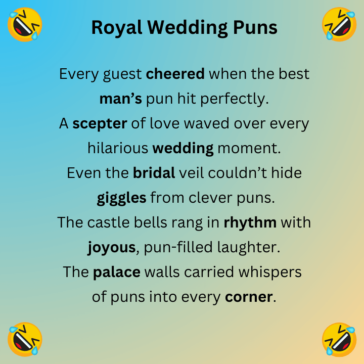 Royal Wedding Puns