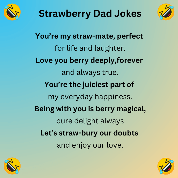Strawberry Dad Jokes