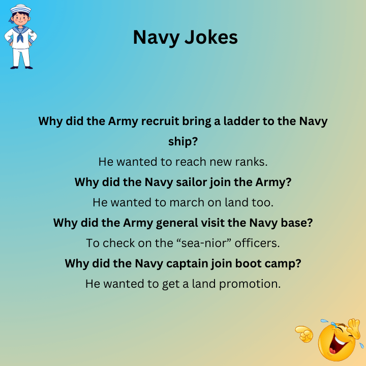 Army Navy Jokes