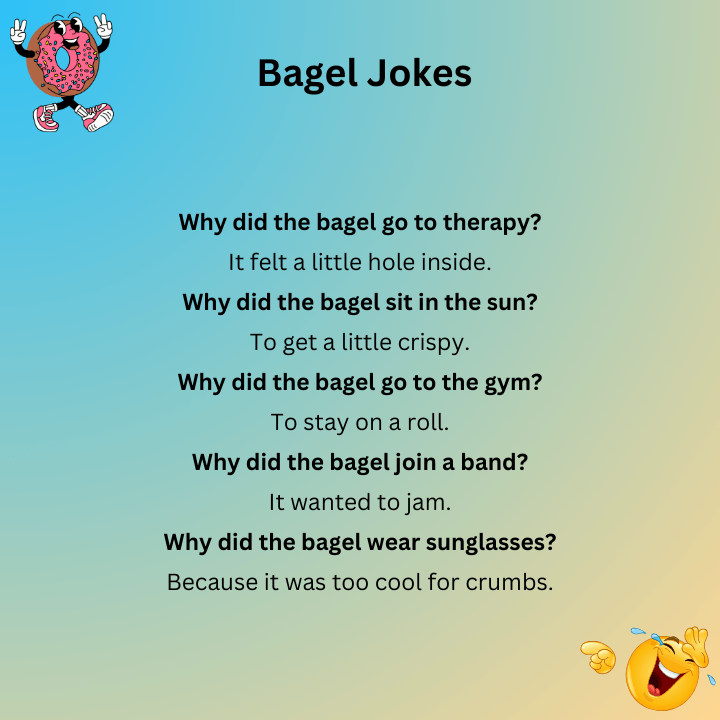 Bagel Jokes One Liners