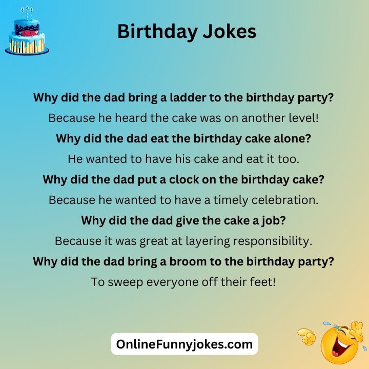 Birthday Jokes Dad
