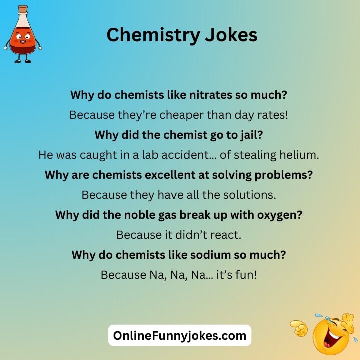 Chemistry Jokes